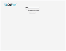 Tablet Screenshot of admin.cellpass.fr
